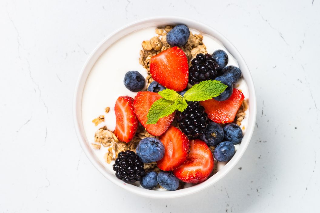 Greek Yogurt with Berries